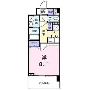 レヴァータ【2階】の間取り