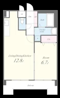 フェイム イッサ【2階】の間取り