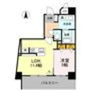 THE MED【2階】の間取り