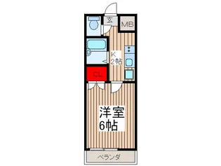 ユ-ラナス浦和C棟【2階】の間取り