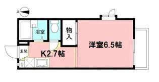 フレグランス玉川学園【1階】の間取り