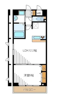 BRANCHE KT【1階】の間取り