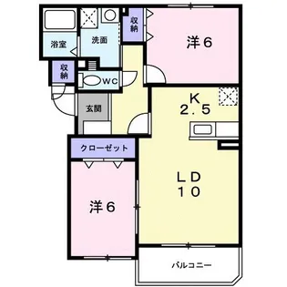 スピニッチ・フィールド【3階】の間取り