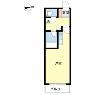 ウイング成田西【1階】の間取り