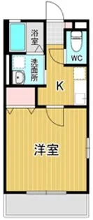 エーブルB棟【1階】の間取り