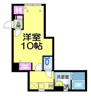 KSJ【1階】の間取り