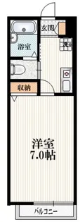 ブランメゾン日野【1階】の間取り