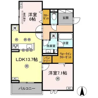 Nap【3階】の間取り