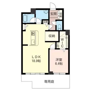 SHM グレイスII【1階】の間取り