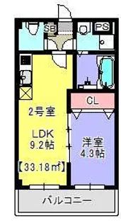 アルコバレーノマクハリ【2階】の間取り