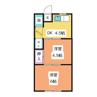 第一加登屋荘【1階】の間取り
