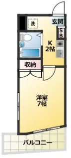 ウイング用賀【3階】の間取り