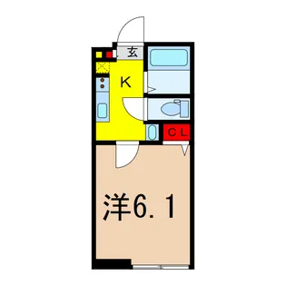グランクオール綾瀬南【1階】の間取り