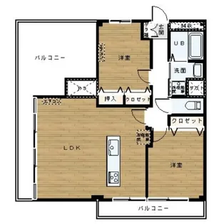 豊栄西荻マンション【9階】の間取り