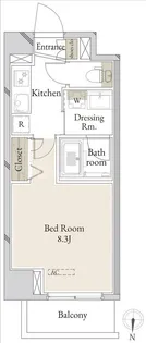 オルキス千住【4階】の間取り