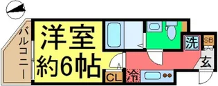 ユリカロゼ新小岩【1階】の間取り