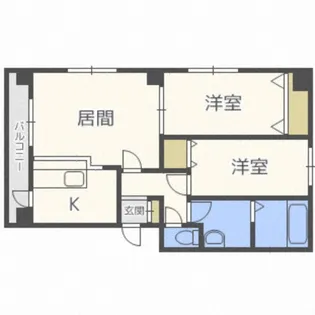 正和マンション【4階】の間取り