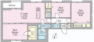 DaiDo ANNEX【7階】の間取り