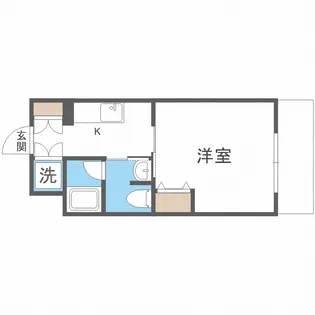 シティコート北1条【8階】の間取り