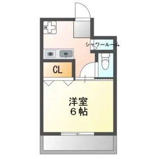 ナンノ第12号館【3階】の間取り