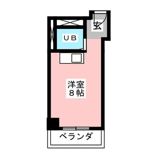 シーズンコート名駅西【7階】の間取り
