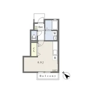 エメラルド ポエムA棟【1階】の間取り