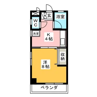 メゾンコンフォート【3階】の間取り