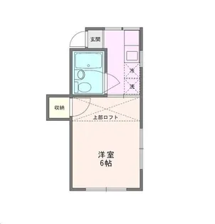 コーポ・サンロード【1階】の間取り