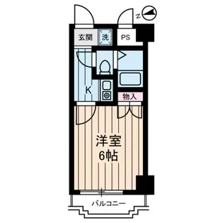 ダイホープラザ調布【3階】の間取り