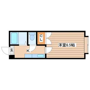 メイプル松島【1階】の間取り