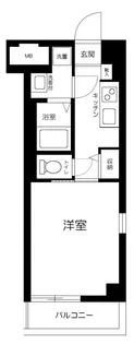 グランドラインII【3階】の間取り