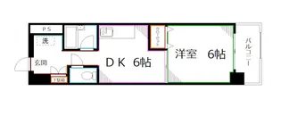 小金井本町ビル【9階】の間取り