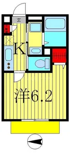 フォレストメゾン亀有【2階】の間取り