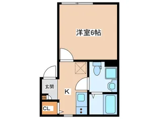 リファイン四つ木【3階】の間取り