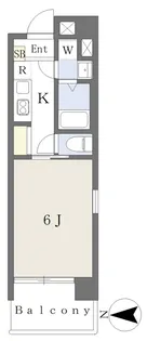 reflex【6階】の間取り