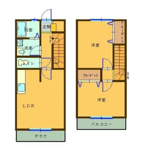 コートエスクリムの間取り