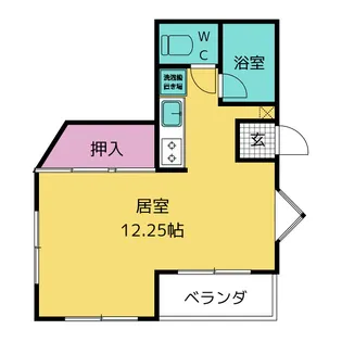 セジュール90【4階】の間取り