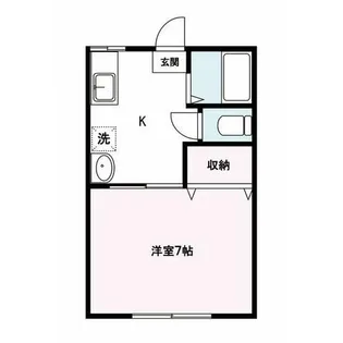 サンハイツS【2階】の間取り