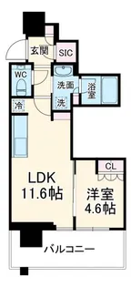 URAWA THE TOWER【13階】の間取り
