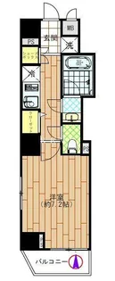 アリーチェ新御徒町【2階】の間取り