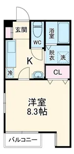 プレシャス浦和【2階】の間取り