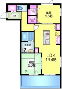 Le Ciel【2階】の間取り