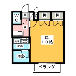 ストーンカントリー【2階】の間取り