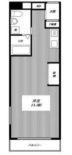 サンコート壽【4階】の間取り