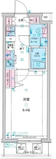 ジェノヴィア亀戸水神スカイガーデン【3階】の間取り