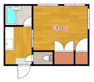 ハイムHAYASHI【2階】の間取り