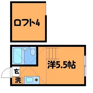 ハイツ飛栄V【1階】の間取り