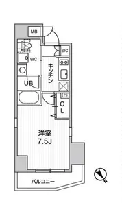 ステージファースト浅草橋III【11階】の間取り
