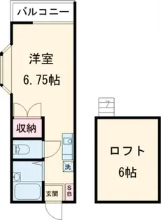 メゾンルミエール2号棟【2階】の間取り
