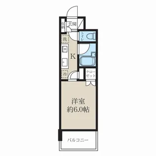 メゾン・ド・ラルジュ【4階】の間取り
